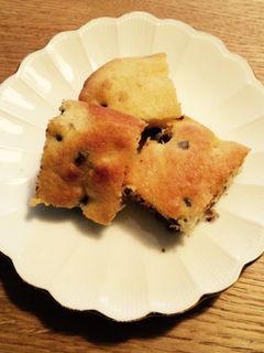 秋限定✧さつまいもとチョコチップのケーキ-レシピのメイン写真