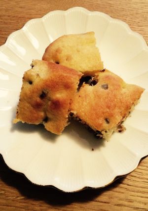 秋限定✧さつまいもとチョコチップのケーキ-レシピのメイン写真