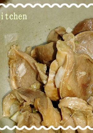 やみつき☆砂ずりのにんにくポン酢！-レシピのメイン写真