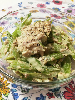 ツナとセロリのマスタードサラダ☆-レシピのメイン写真