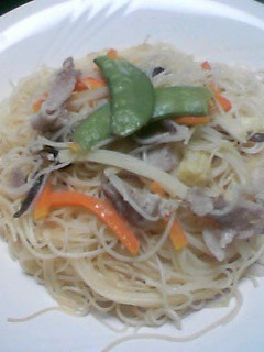 電子レンジでおいしいビーフン♪-レシピのメイン写真