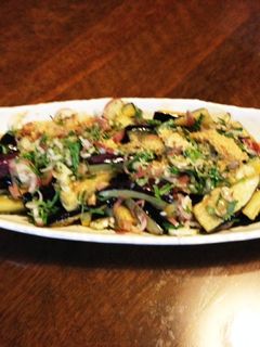 相性バッチリ!揚げなすの香味野菜かけ-レシピのメイン写真