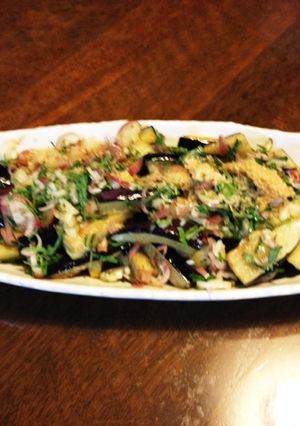 相性バッチリ！揚げなすの香味野菜かけ-レシピのメイン写真