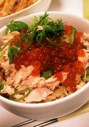 絶品！簡単！秋鮭といくらの親子丼♡-レシピのメイン写真