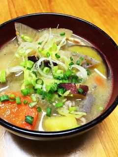*秋限定*さつまいもの豚汁-レシピのメイン写真