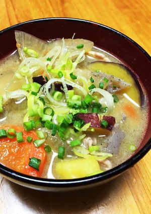 ＊秋限定＊さつまいもの豚汁-レシピのメイン写真