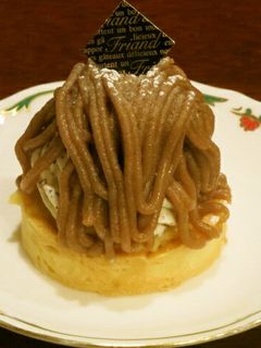 紅茶風味のモンブラン-レシピのメイン写真