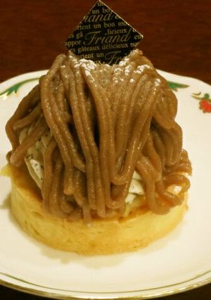 紅茶風味のモンブラン-レシピのメイン写真