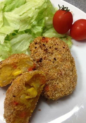 誰にもあげない⁉揚げない野菜コロッケ-レシピのメイン写真