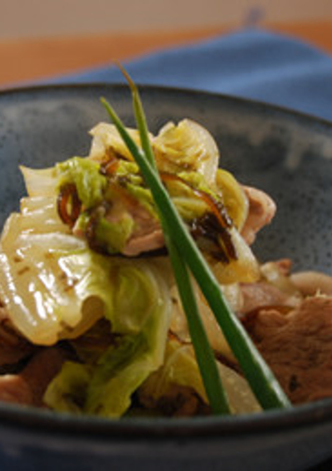 白菜と豚肉の塩こんぶ煮-レシピのメイン写真