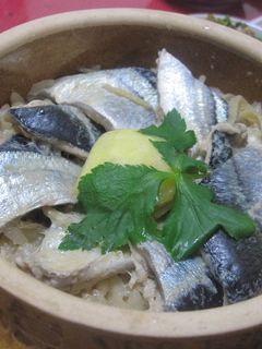 秋刀魚の炊き込みご飯-レシピのメイン写真