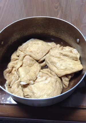 甘くないお稲荷さん-レシピのメイン写真