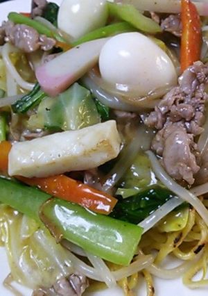 *★中華あんかけ焼きそば★*-レシピのメイン写真