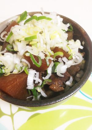 居酒屋の味◎圧力鍋で牛スジ煮込み-レシピのメイン写真