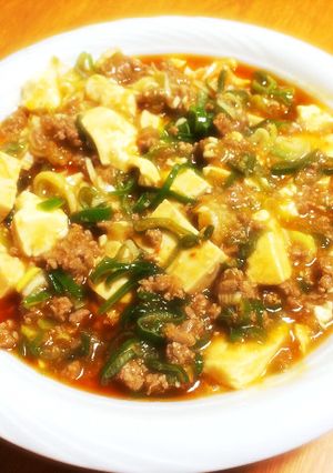 ねぎの甘みと食感がたまらない麻婆豆腐♫-レシピのメイン写真