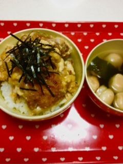 ばっちり味が決まる☆かつ丼&親子丼☆☆-レシピのメイン写真