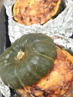 丸ごとカボチャグラタン-レシピのメイン写真