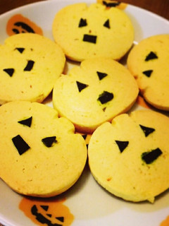 ハロウィンかぼちゃおばけの簡単クッキー-レシピのメイン写真