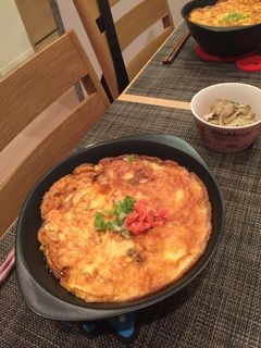 余ったカニ缶で!カニ玉うどん-レシピのメイン写真