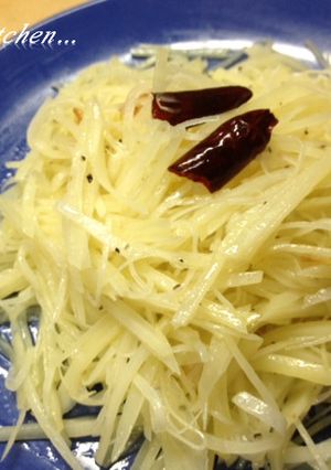じゃがいものペペロンチーノ-レシピのメイン写真