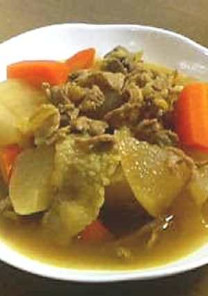 大根の煮物 *カレー風味*-レシピのメイン写真