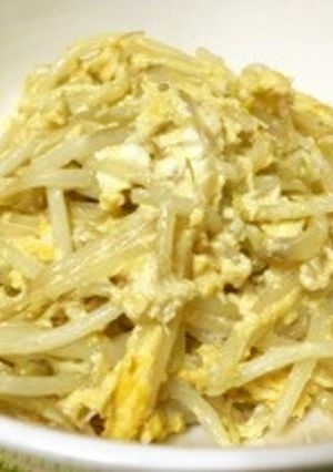 もやしのマヨ卵炒め-レシピのメイン写真