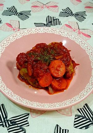 ミニハンバーグでアレンジ♪ロールキャベツ-レシピのメイン写真