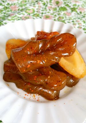 和の常備菜⭐ミニ手綱こんにゃく⭐甘辛煮♪-レシピのメイン写真