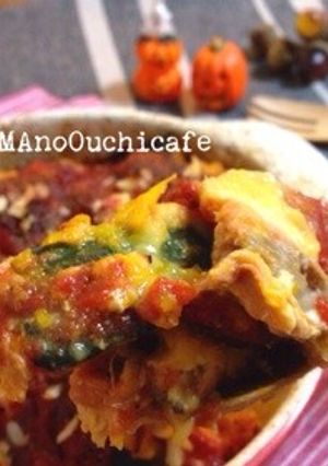 カボチャと鮭のコンポタトマトグラタン-レシピのメイン写真
