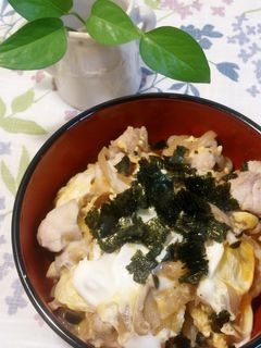 ♪しめじ入り親子丼♪-レシピのメイン写真
