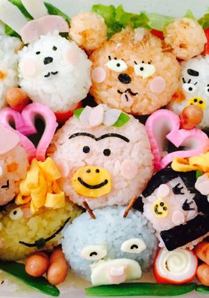 はなかっぱ 大集合 運動会のお弁当-レシピのメイン写真