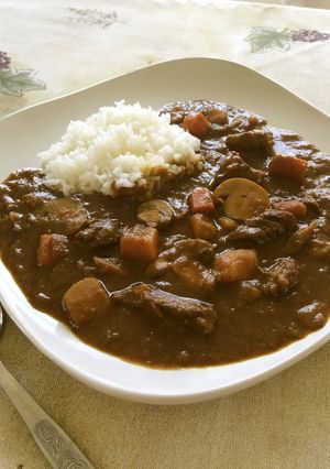 ルーが手に入らん！アメリカで作るカレー-レシピのメイン写真