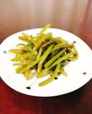 大好物！さつま芋の茎のきんぴら
