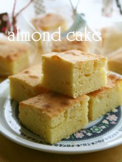 リッチアーモンドのバターケーキ-レシピのメイン写真