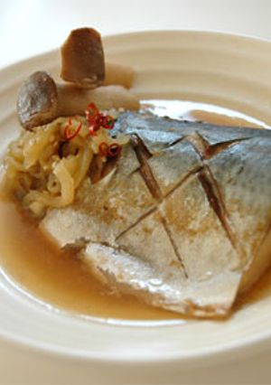 鯖の味噌煮 秋風味-レシピのメイン写真