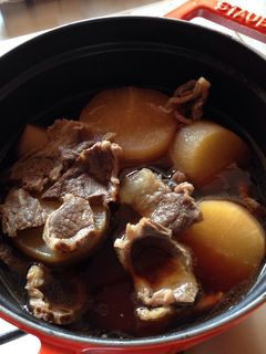 簡単☆staubストウブで牛スジ大根-レシピのメイン写真