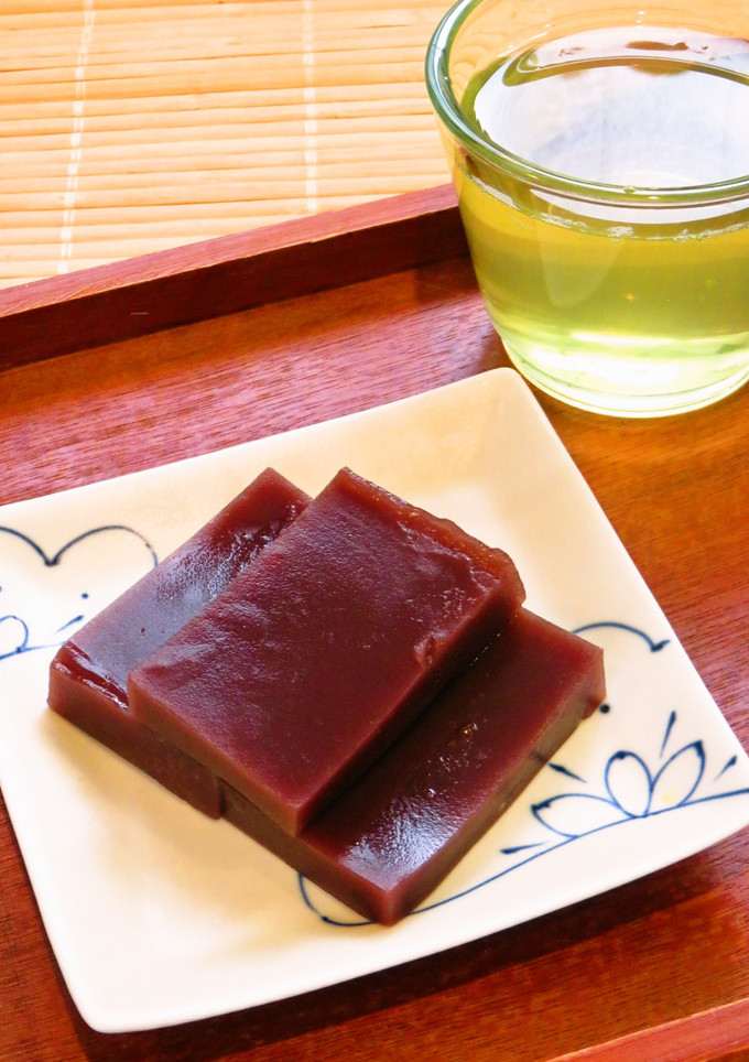 ☺夏でも冬でも♡粉寒天で簡単水ようかん☺-レシピのメイン写真