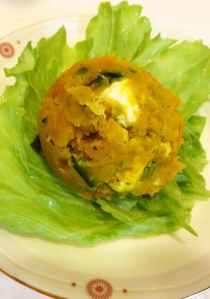 簡単かぼちゃクリームチーズ！-レシピのメイン写真