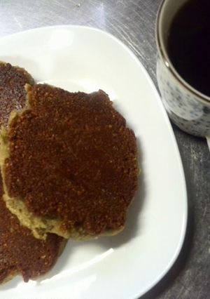 カリカリもっちり米粉の和パンケーキ-レシピのメイン写真