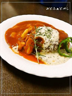 2種のソースで✿煮込みハンバーグ-レシピのメイン写真