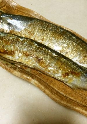 フライパンで秋刀魚の酒蒸し焼き-レシピのメイン写真