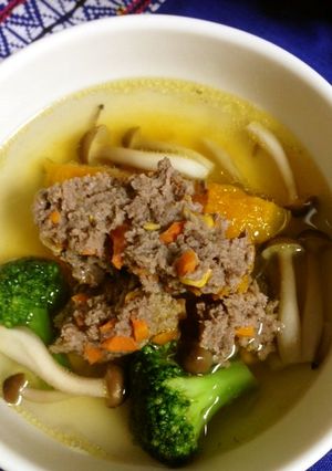 簡単ハロウィンやもてなしに☆肉詰かぼちゃ-レシピのメイン写真