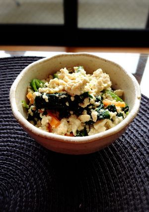 ほうれん草の白和え♪-レシピのメイン写真