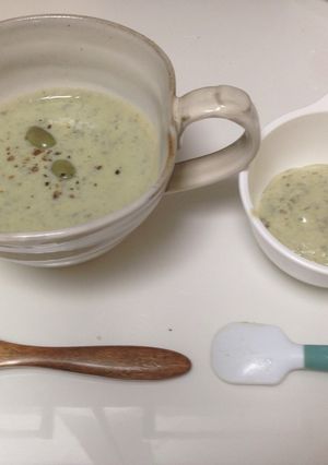 黒豆枝豆のポタージュ★9ヶ月〜離乳食★-レシピのメイン写真