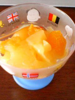 orange寒天ゼリー-レシピのメイン写真