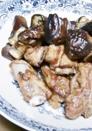 ”糀塩”で味付けた、柔スペアリブと秋ナス-レシピのメイン写真