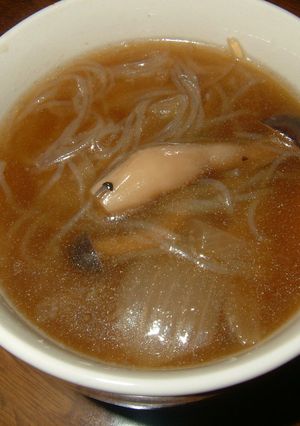 春雨スープ～たまねぎときのこ～-レシピのメイン写真