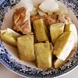 ”糀塩”で味付け、さつま芋ともも肉焼き
