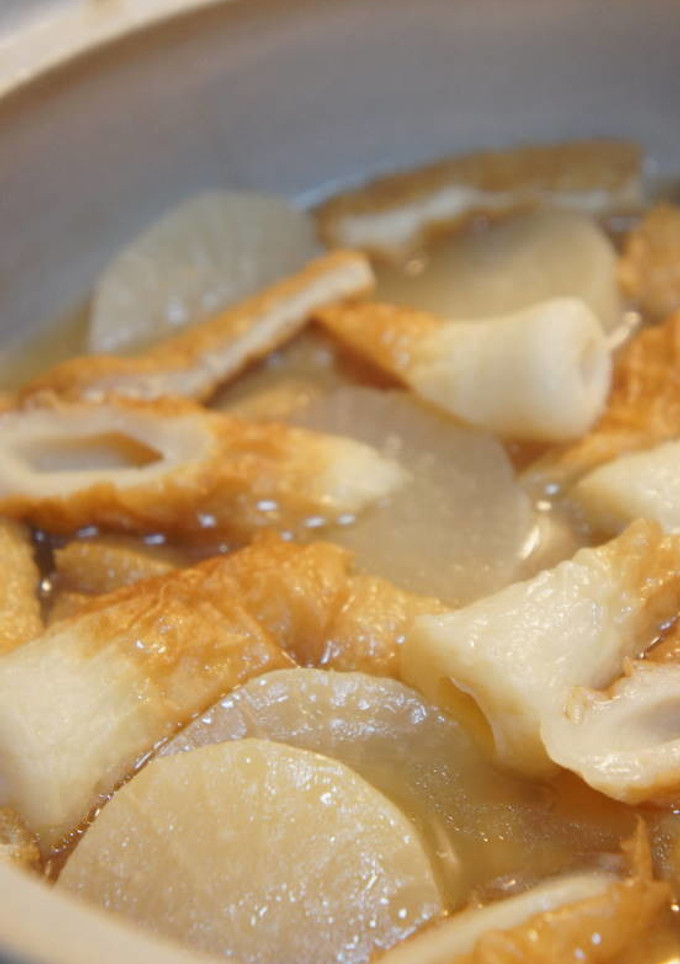 土鍋で煮る大根の煮物-レシピのメイン写真