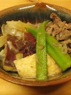 さつまいもと牛肉の煮物-レシピのメイン写真
